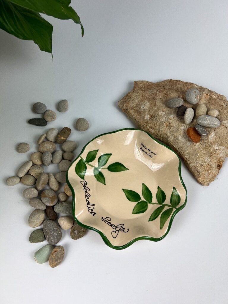 Mini valovita skledica - Tropical